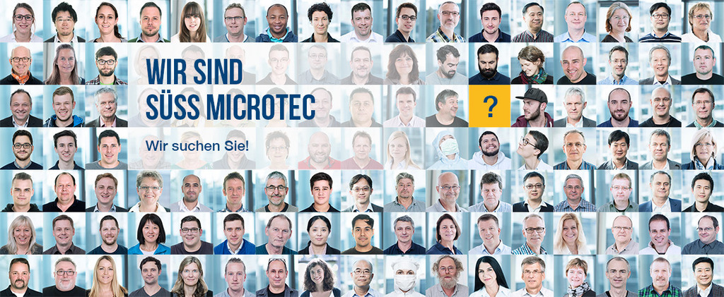 Header image SÜSS MicroTec Solutions GmbH & Co. KG